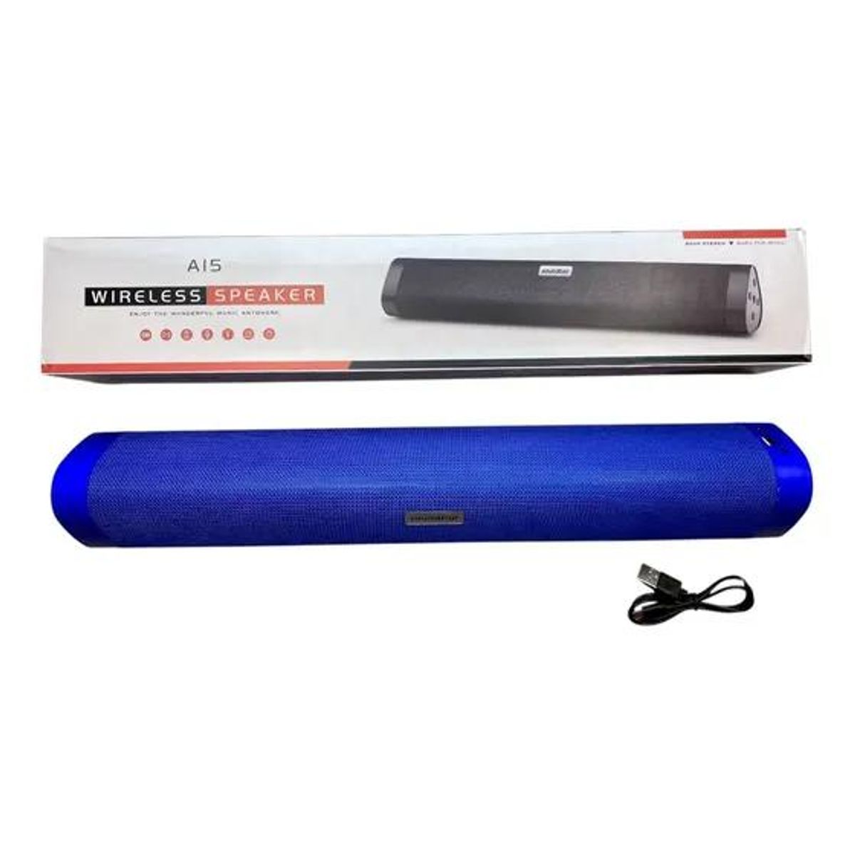 GENERICO - Parlante portátil inalámbrico A15 con soundbar