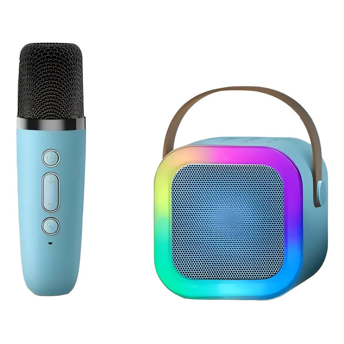 GENERICO - Parlante Karaoke Portátil Bluetooth con Micrófono