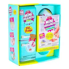 GENERICO - Mini Brands - Kit De Nevera Playset de Refrigerador + 2 Bolas