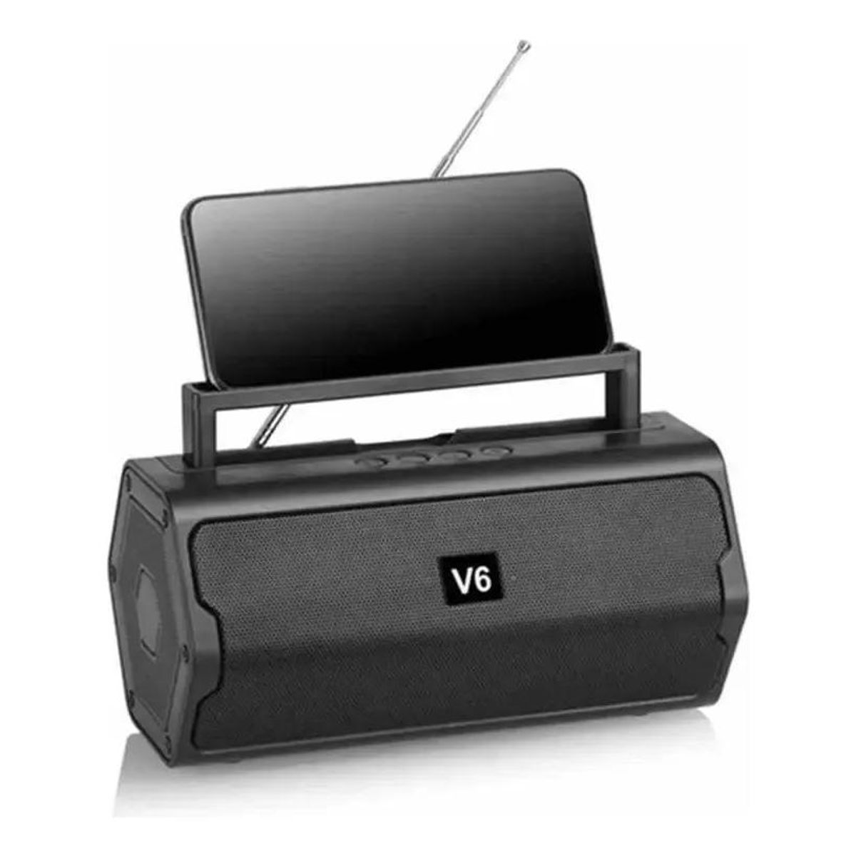 GENERICO - Parlante Recargable Bluetooth V6 con USB y Auxiliar