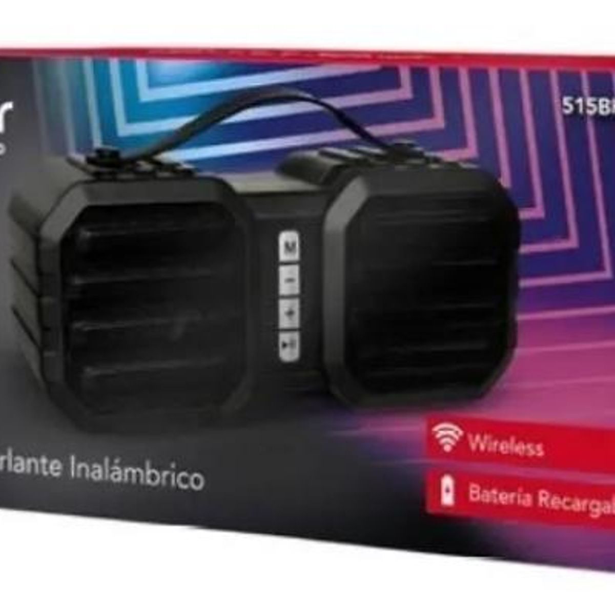 GENERICO - Parlante Inalámbrico Portátil 515BK