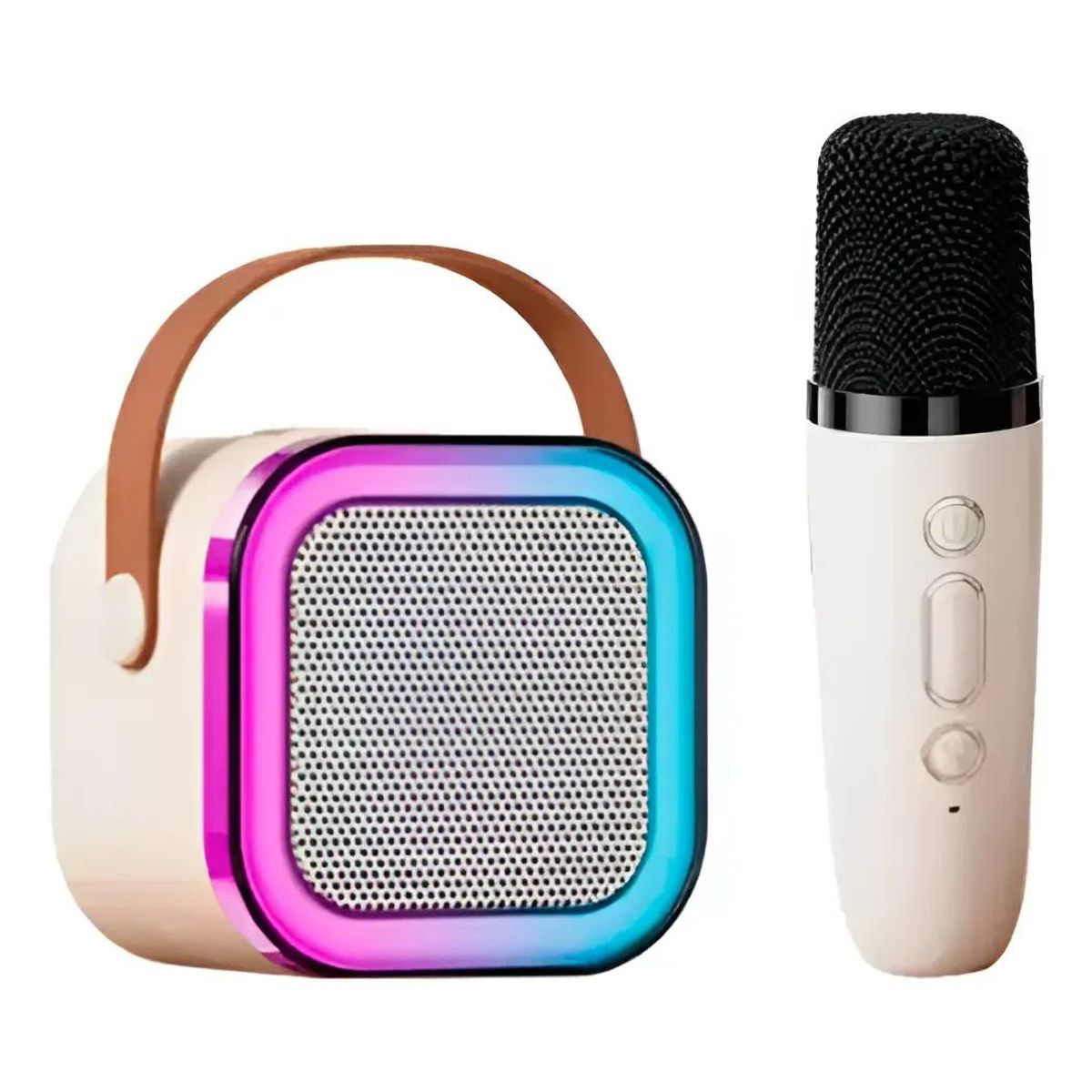 GENERICO - Mini Parlante Karaoke Bluetooth para Niños con Micrófono