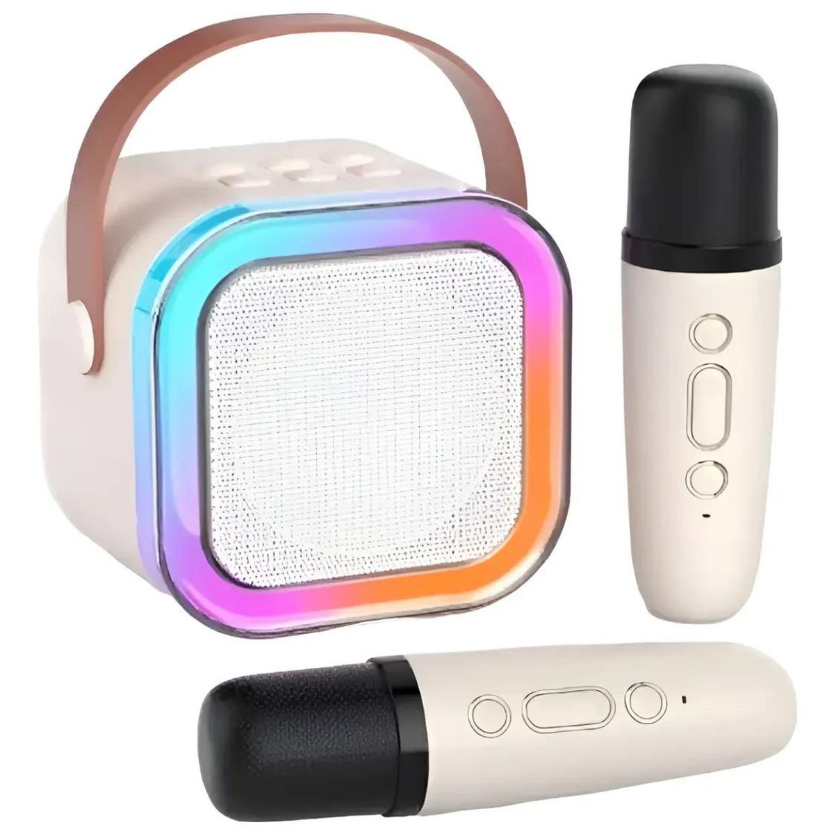 GENERICO - Mini Parlante Karaoke Bluetooth para Niños con Micrófono