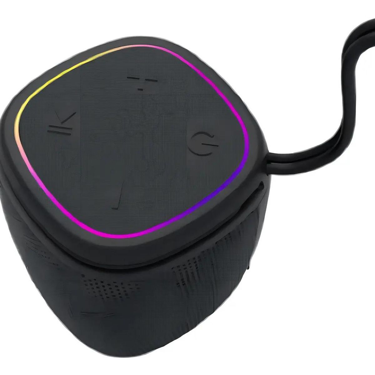 GENERICO - Parlante Bluetooth Portátil Negro Mow R2