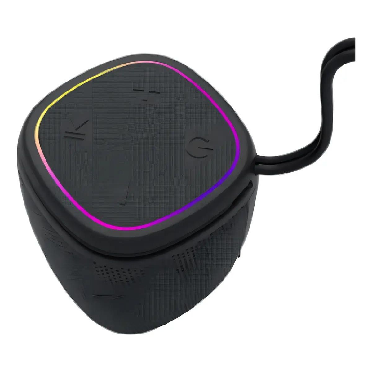 GENERICO - Parlante Bluetooth Portátil Negro Mow R2