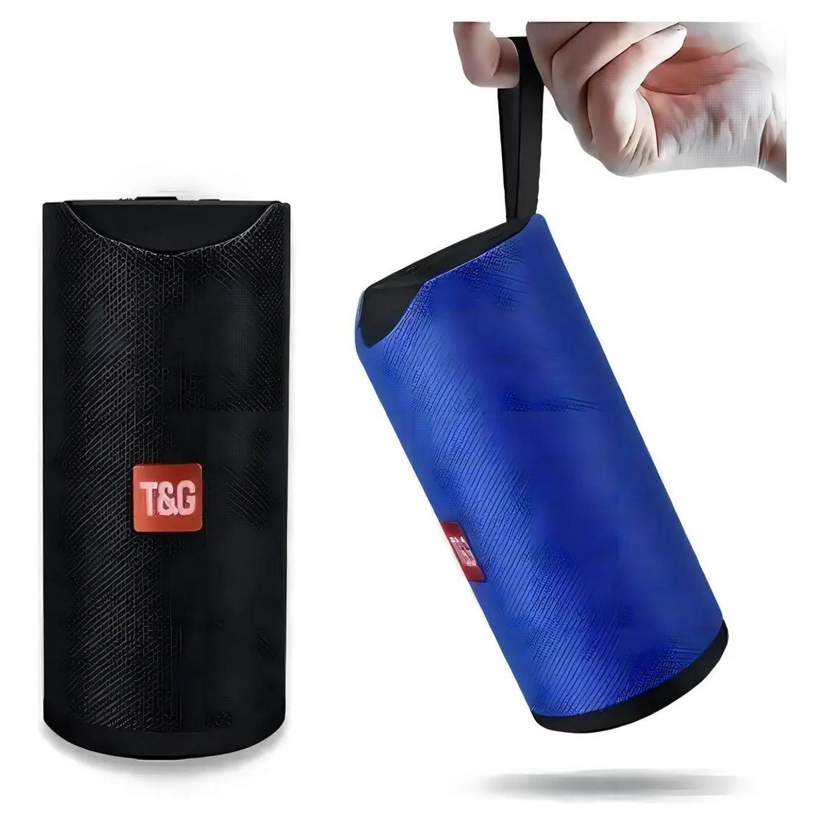 GENERICO - Altavoz portátil inalámbrico Bluetooth 11W negro