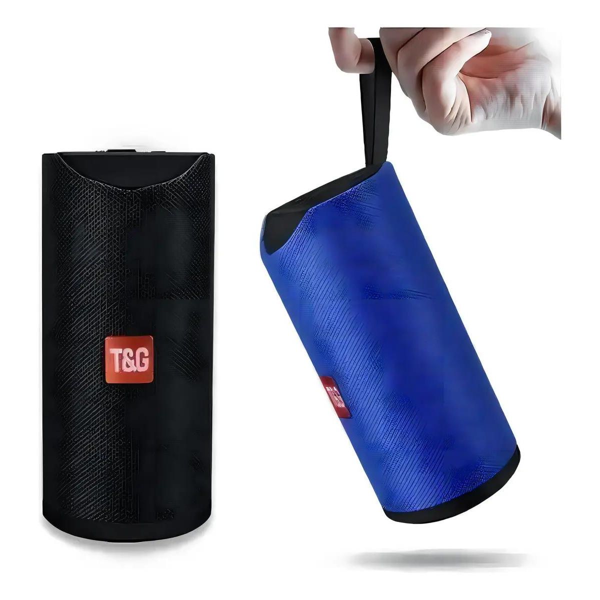 GENERICO - Altavoz portátil inalámbrico Bluetooth 11W negro