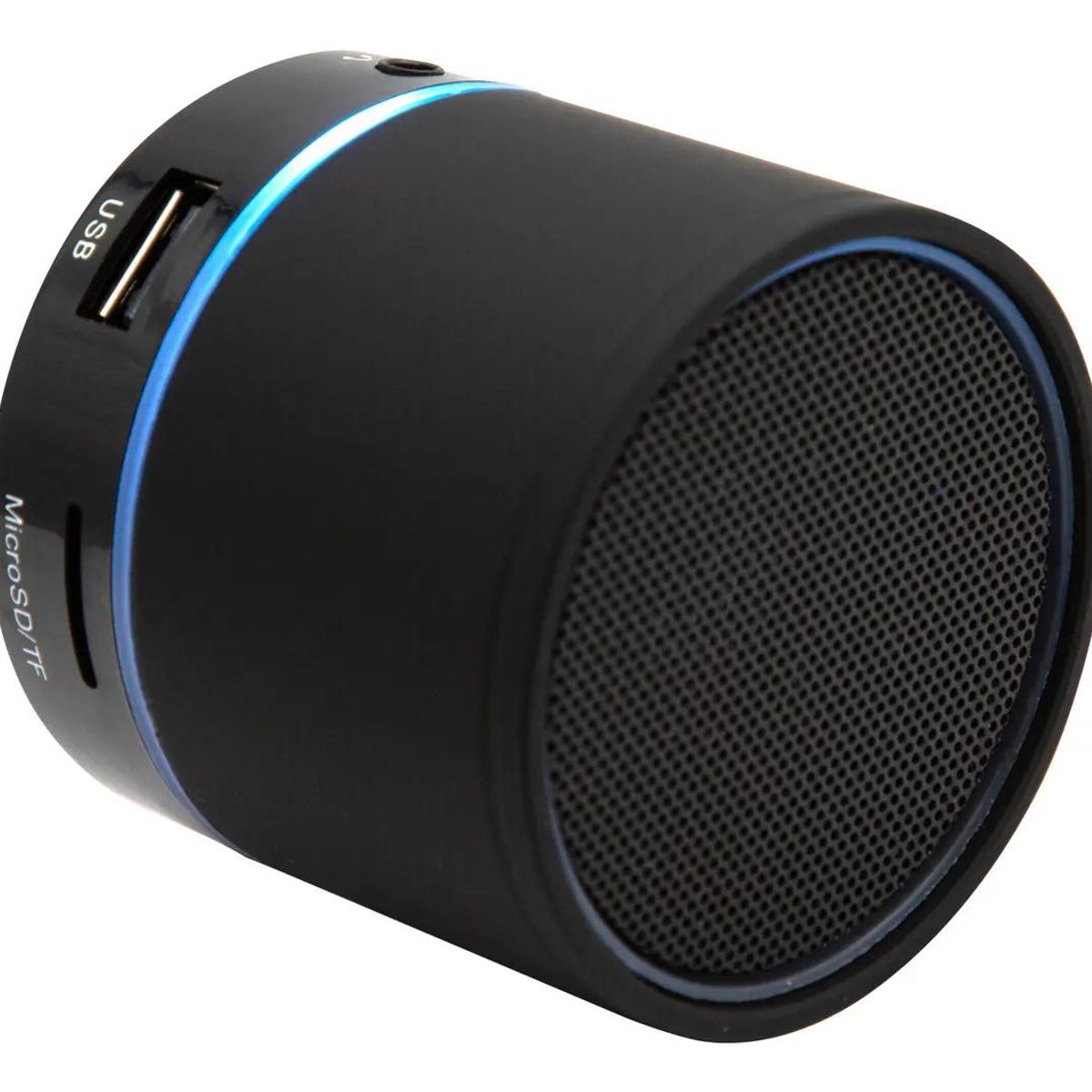 GENERICO - Parlante portátil Bluetooth 3W color negro