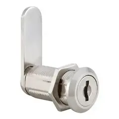 GENERICO - Cerradura para muebles puerta 2102-1632 acabado níquel