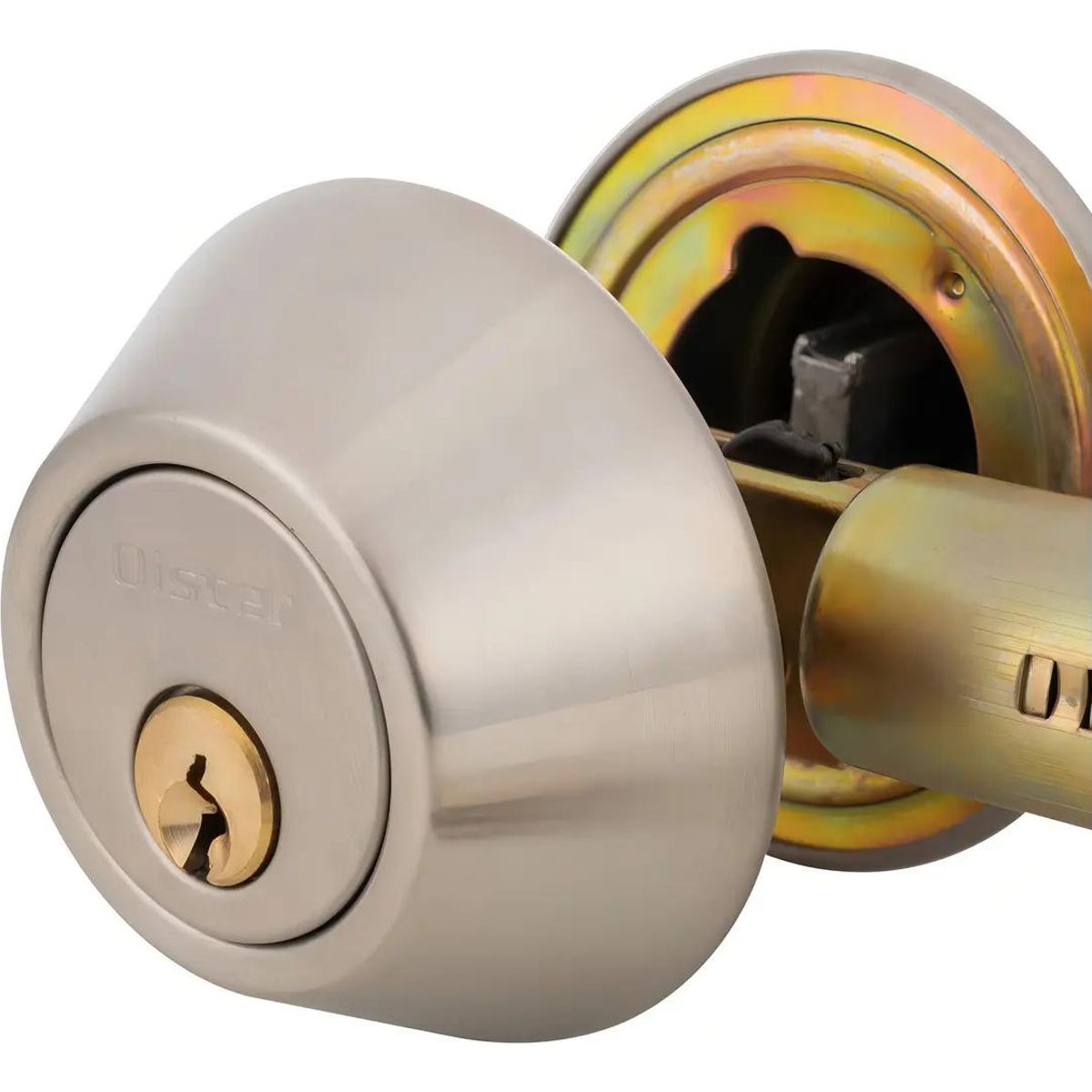 GENERICO - Cerrojo tubular para puerta de acero con llave