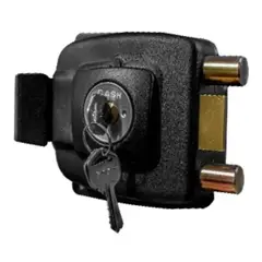 GENERICO - Cerradura de Sobreponer Modelo 1002 Negro