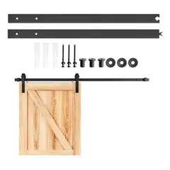 GENERICO - Accesorio de riel para puerta de 1 metro