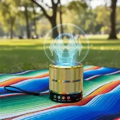 GENERICO - Parlante portátil mini Bluetooth recargable USB