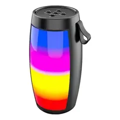 GENERICO - Parlante Bluetooth portátil con luces RGB LED
