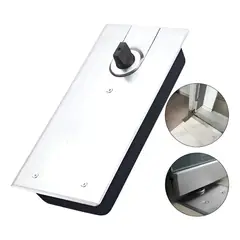 GENERICO - Quicio hidráulico para puerta de vidrio y aluminio 150kg