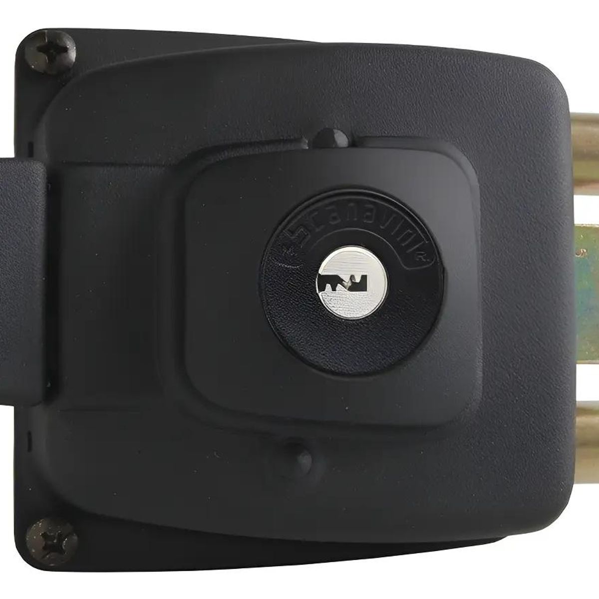 GENERICO - Chapa Cerradura Sobreponer para Portón 55mm