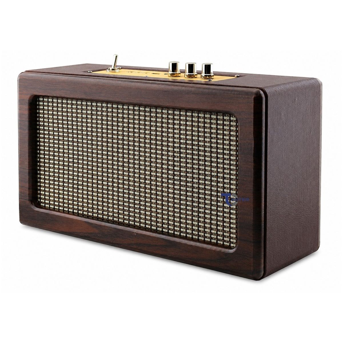 DBLUE - Parlante BT Retro Dblue 30w Inalámbrico DBRP273 Café