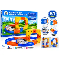 GENERICO - Pista Magnético Auto Armable, Gravitación