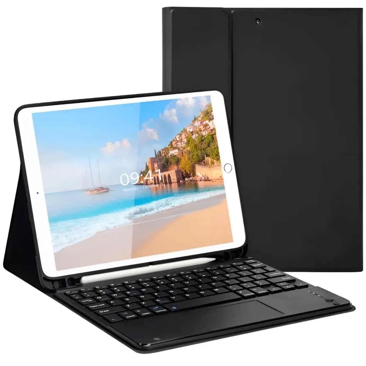 GENERICO - Funda Para iPad 10.2 7ma 8va 9na Gene Teclado Español