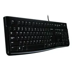 LOGITECH - Teclado K120 Con Cable Español Negro