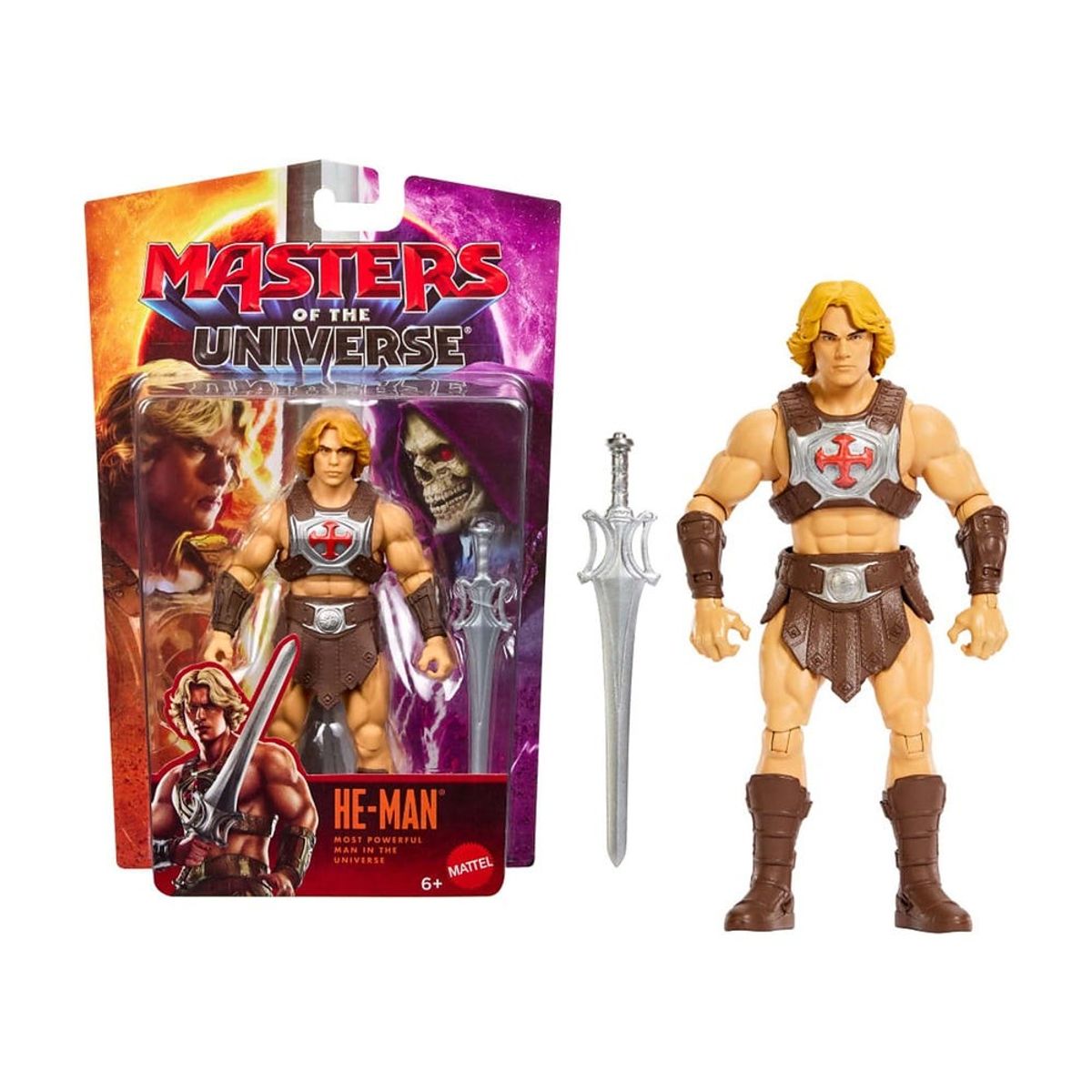 ANSALDO - MASTERS OF THE UNIVERSE HE-MAN FIGURA DE ACCION DE 14CM - HE-MAN