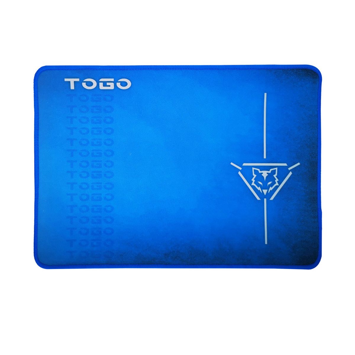 GENERICO - 2 x 1 Mousepad Gamer Antideslizante 35 cms. x 25 cms. x 0.2 cms. - TOGO Modelo 82 Color Azul