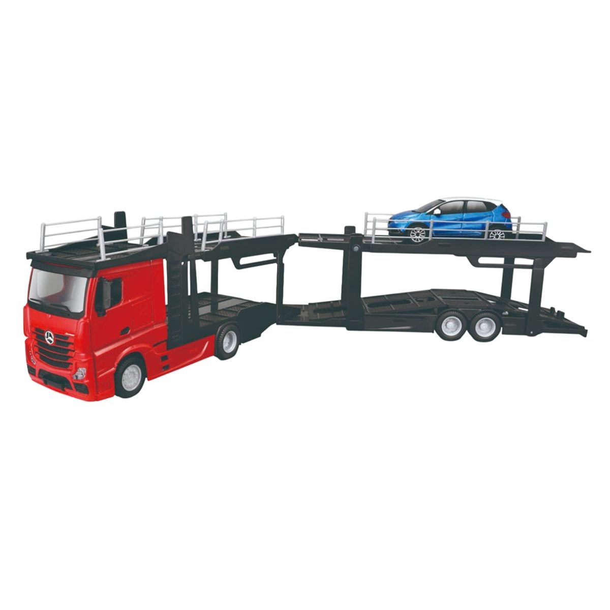 BBURAGO - CAMION MERCEDES-BENZ ACTROS 4x2 TRANSPORTE AUTOMOVILES CON RENAULT CAPTUR 143