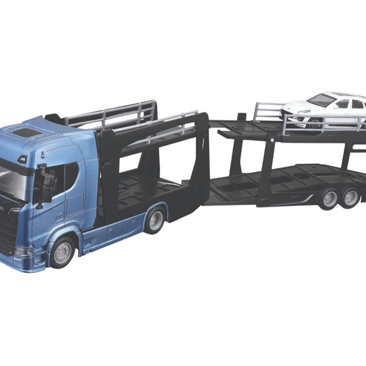 BBURAGO - CAMION SCANIA 770S B 4x2 TRANSPORTE AUTOMOVILES CON PORSCHE MACAN 143