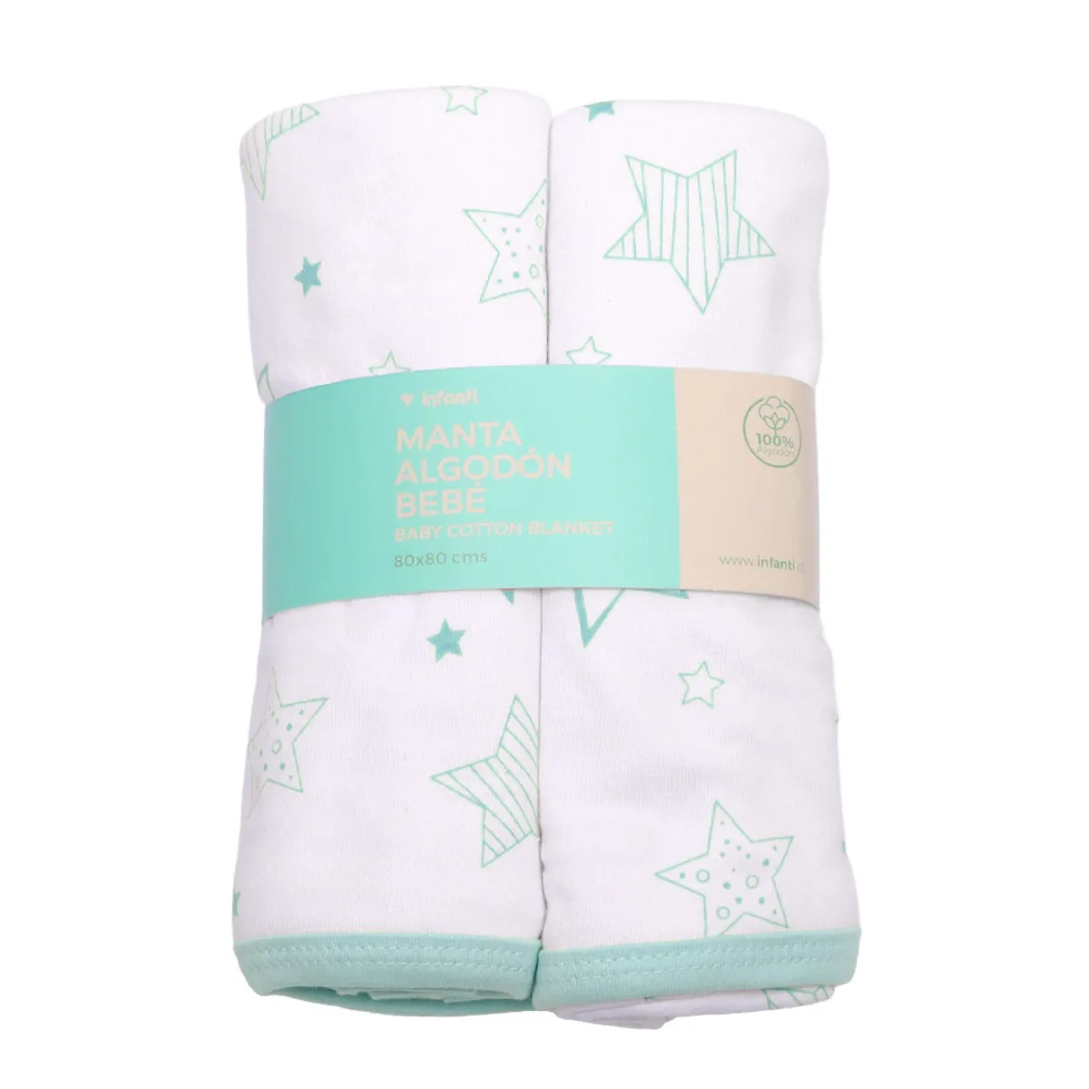 Manta De Algodón Bebe Niño Infanti, marca INFANTI - Foto Principal