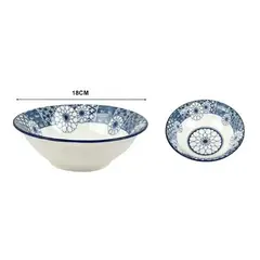 GENERICO - TAZÓN DE CERÁMICA ESTILO JAPONÉS 18CM