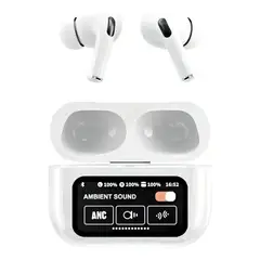 GENERICO - Audífonos Bluetooth con Pantalla Táctil Compatibles iOS y