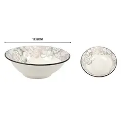 GENERICO - TAZÓN DE CERÁMICA ESTILO JAPONÉS 17,5CM