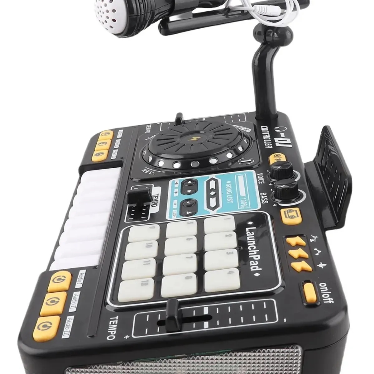 BESTOYS - Juguete Mesa Controlador Dj con luces y sonidos Bluetooth