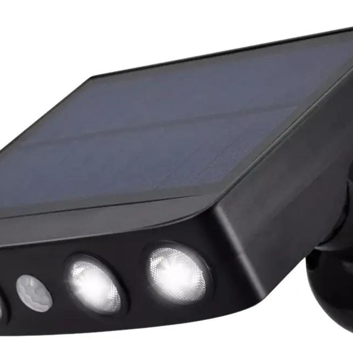 GENERICO - Lámpara Solar LED 4W con Sensor de Movimiento Luz Blanca