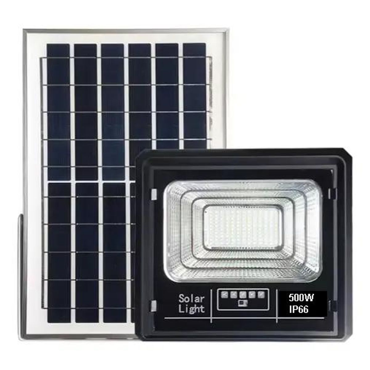 GENERICO - Reflector Solar LED 500W IP66 Luz Blanca Montable