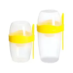 GENERICO - Vaso Para Yogurt Leche Y Cereal Frutas Frutos Secos Portable