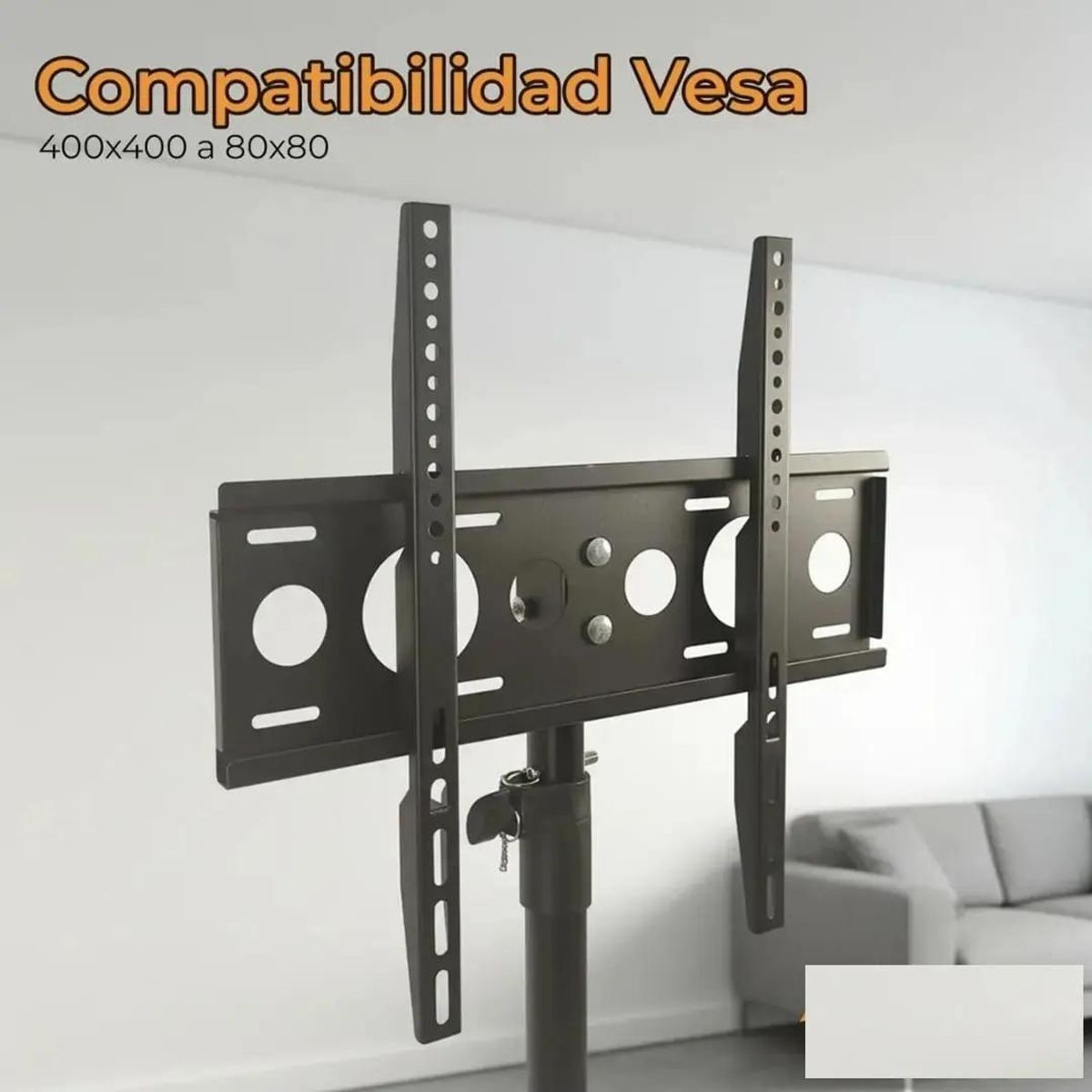 GENERICO - Soporte pedestal para TV LED 32 a 55 pulgadas con eje 1.6