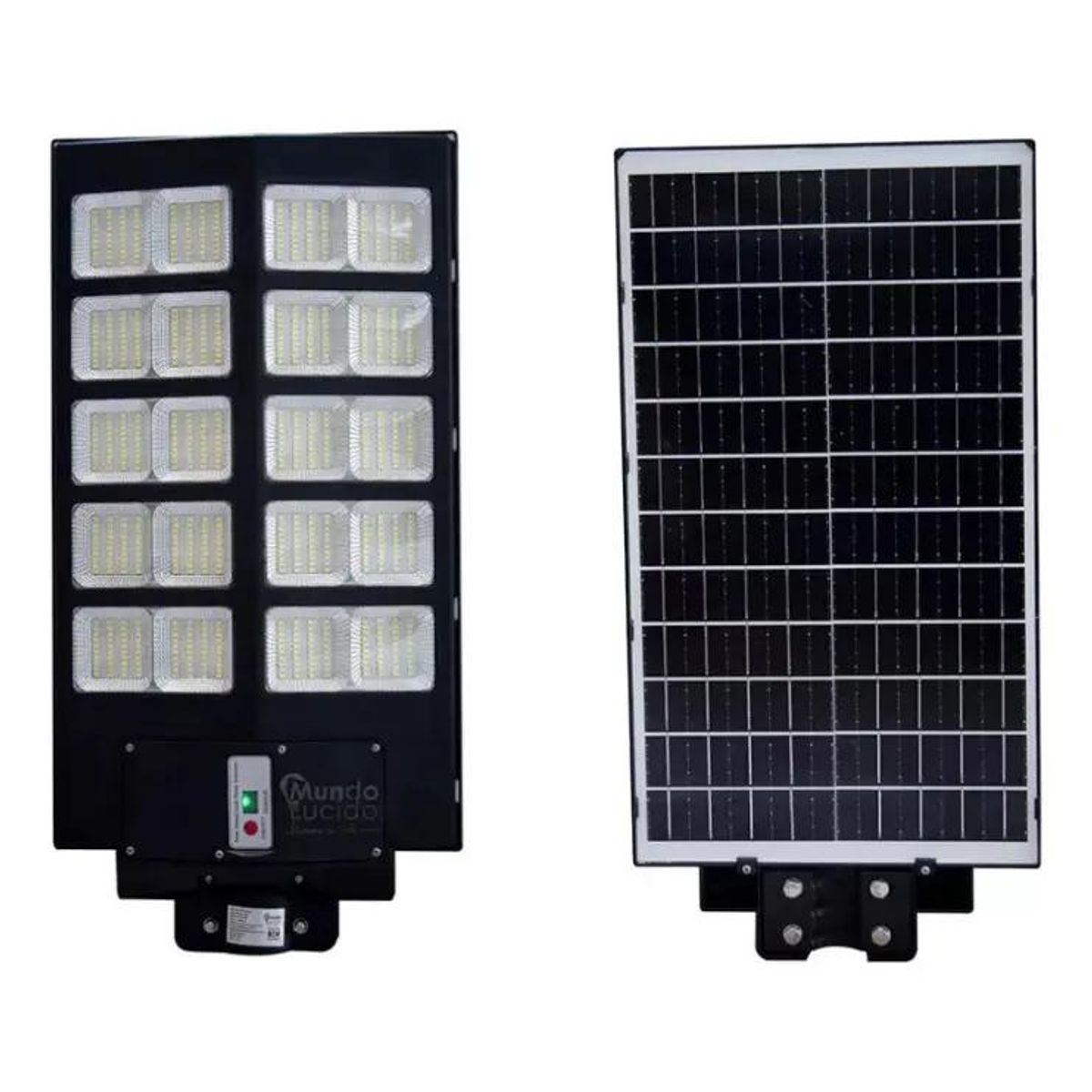GENERICO - Foco LED Solar Exterior 500W con Control y Poste