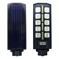 GENERICO - Foco solar para poste 400W con 336 LEDs y control remoto