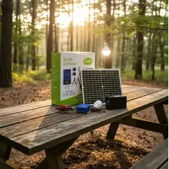 GENERICO - Generador Solar 220W con Inversor 12V a 220V