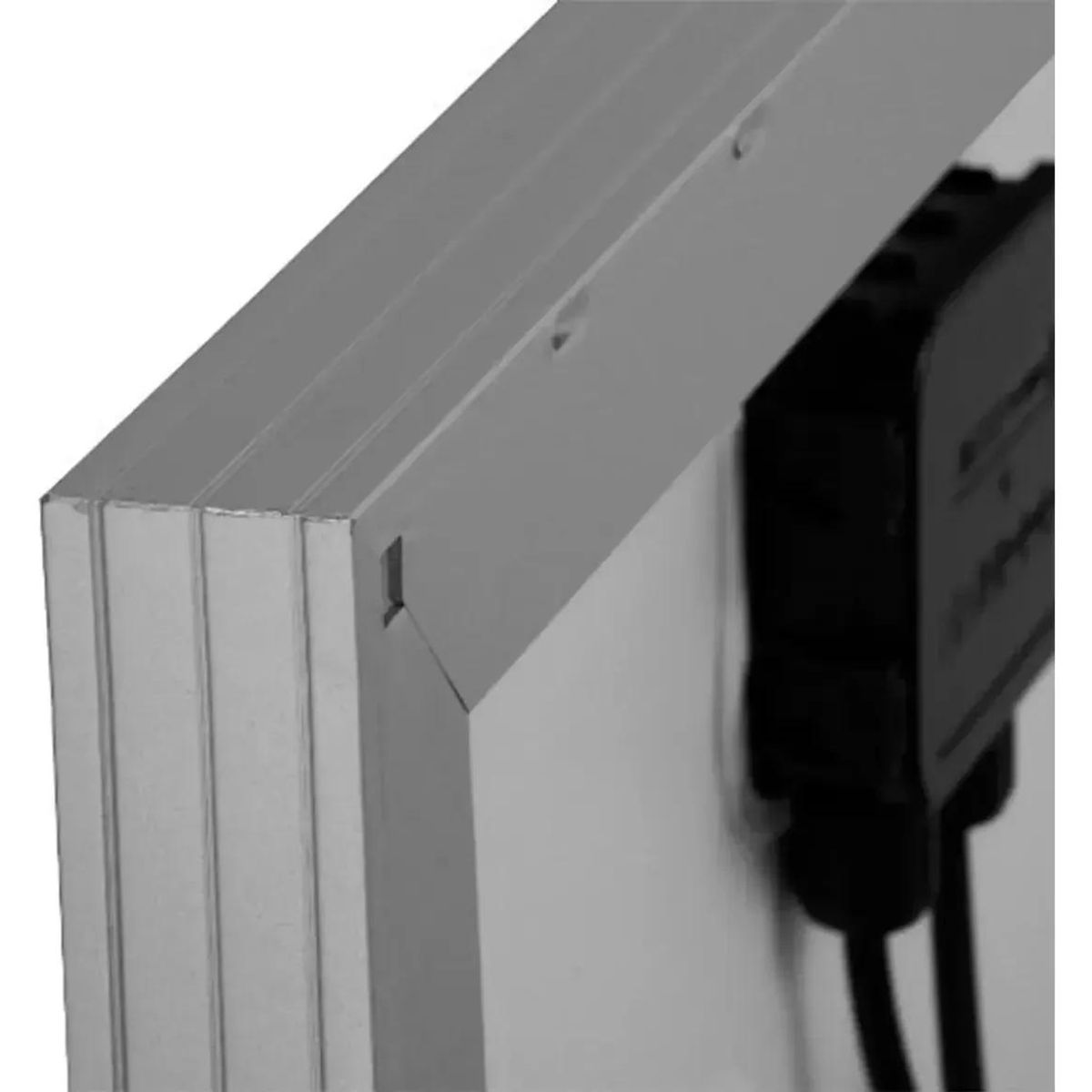 GENERICO - Pack 2 Paneles Solares 100W Monocristalinos