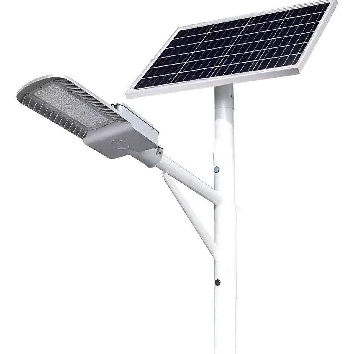 GENERICO - Foco solar LED 5500 lúmenes con panel monocristalino