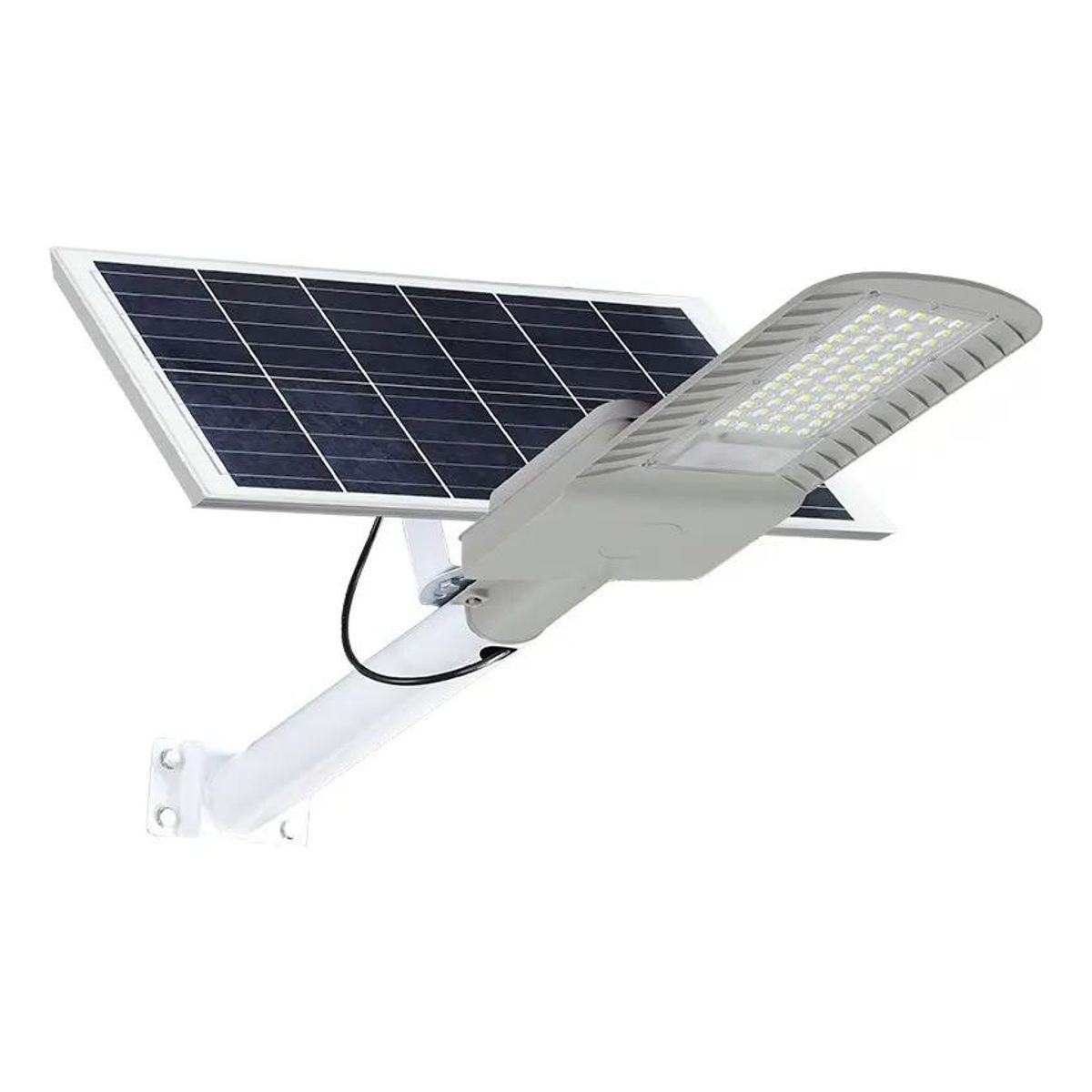 GENERICO - Lámpara solar de calle con panel monocristalino 64x67 cm