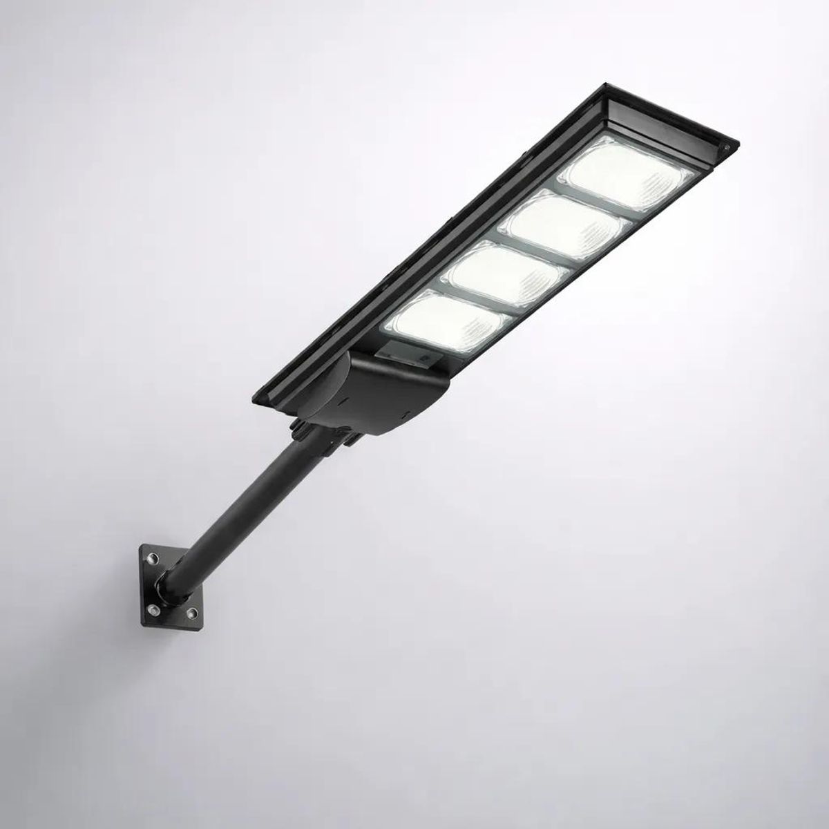 GENERICO - Set de 3 Focos Solares Exterior 1000W con Soportes