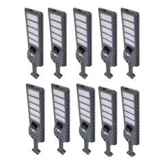 GENERICO - Pack 10 Focos Solares LED Recargables 500W con Control IP