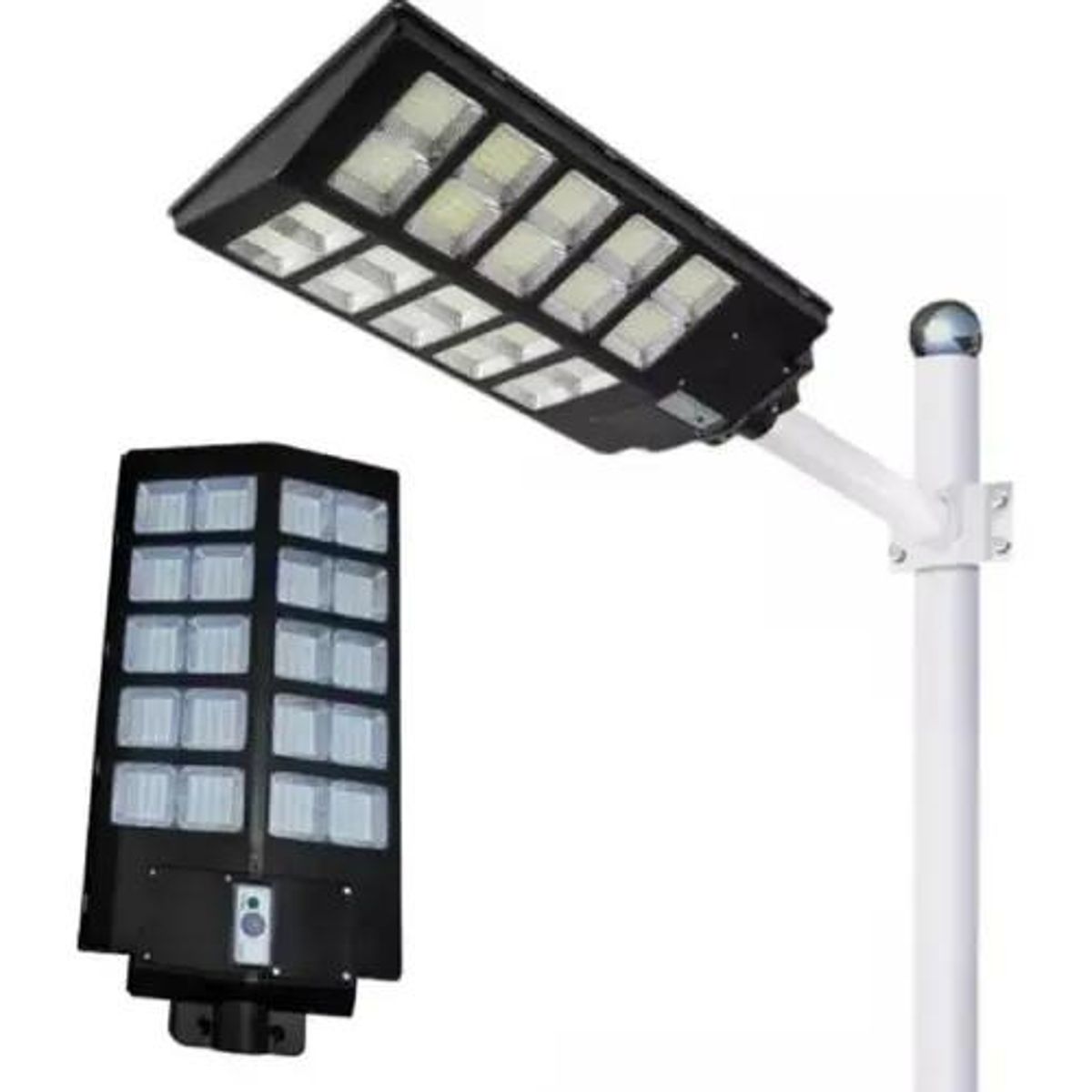 GENERICO - Foco Solar Exterior 1000W Paquete 3 Unidades