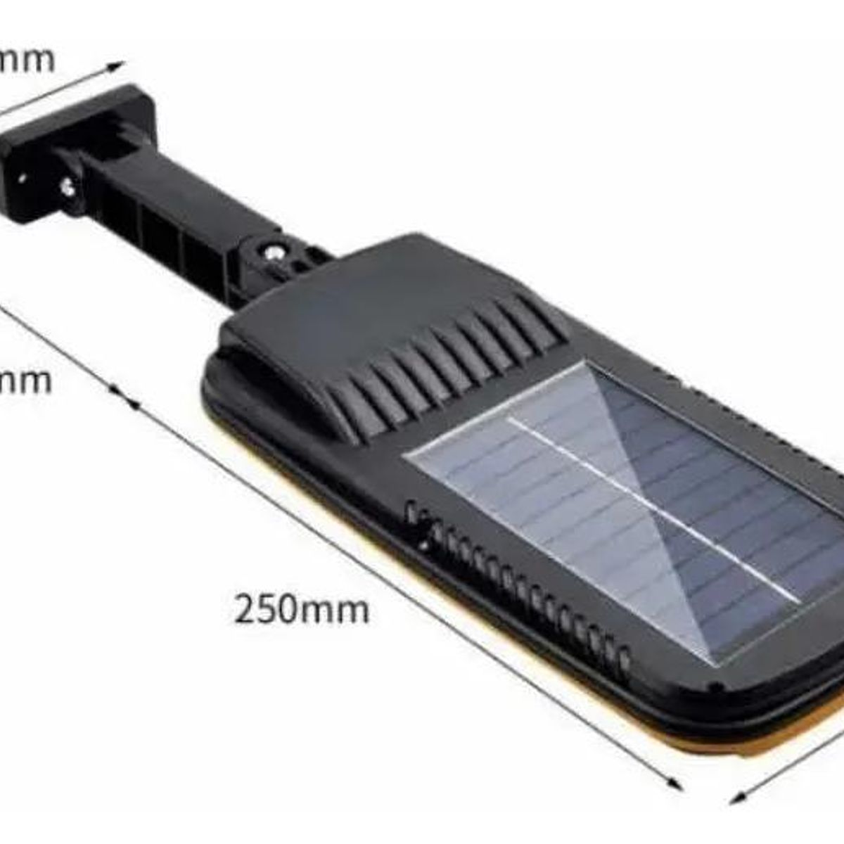 GENERICO - Foco Solar con Sensor de Movimiento y Control Remoto