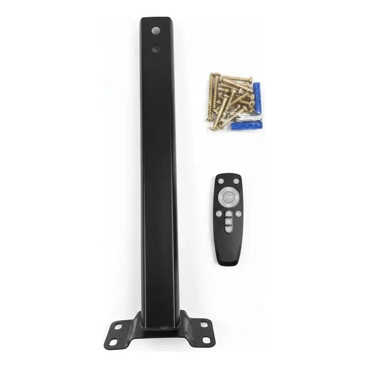 GENERICO - Pack 3 Focos Solares LED 2000W IP65 con Soporte y Control