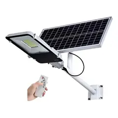 GENERICO - Foco Luminaria Solar 400W con Panel Solar