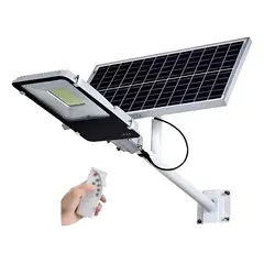 GENERICO - Foco Luminaria Solar 300W con Panel Solar